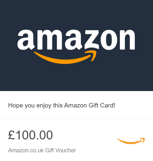 £100 Referral Amazon eGift Voucher
